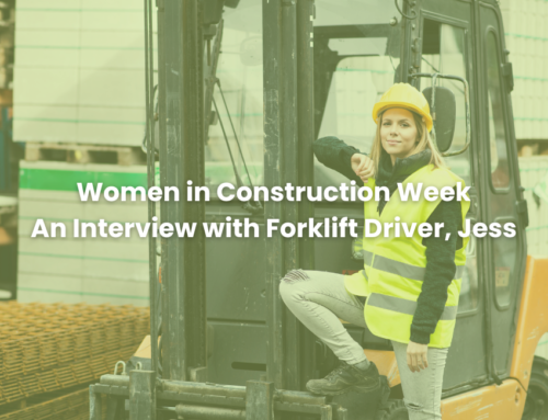 Women in Construction Week: An Interview with Forklift Driver, Jess